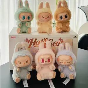 팝마트 정품 라부부 마카롱 키링 나랑같이 놀자 해브어시트 인형 피규어 굿즈 랜덤박스 POPMART LABUBU