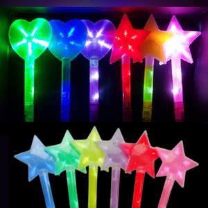 소원성취 LED 응원봉 (배터리포함)축제 콘서트봉 야간집회 시위봉