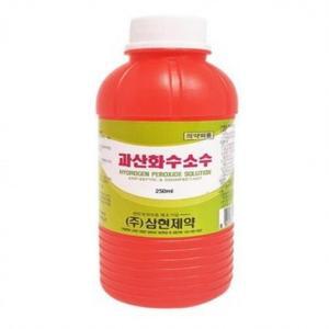 과산화수소 250ml 살균 약국 삼현제약 1개 소독용 상처 바이러스