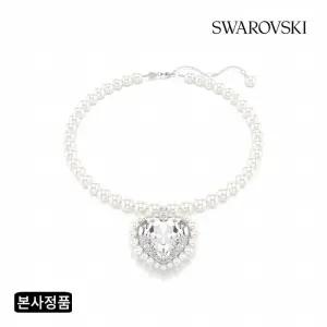 [/본사정품] Ariana Grande 캡슐 컬렉션 크리스털 펄 하트 목걸이 5720858