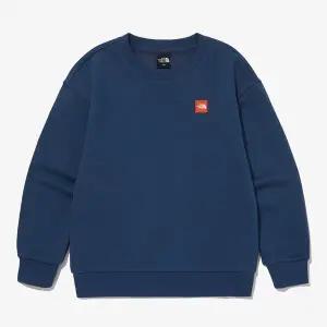 [노스페이스] [노스페이스키즈 공식] NM5MQ52U 키즈 미니박스 로고 스 셔츠_MIDNIGHT NAVY