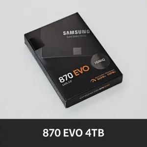 삼성전자 870 EVO 4TB SSD 병행수입 5년 A/S 이그닉
