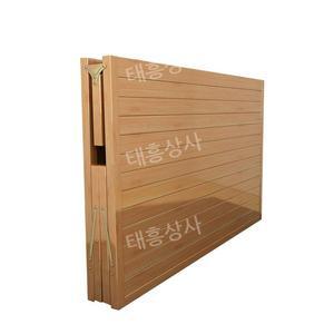 접이식평상 대청마루 접이식 평상 베란다 프레임 마루 원목