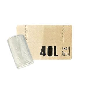 담다 국산 이지롤 뽑아쓰는 투명 봉투 40L 비닐 분리수거
