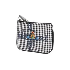 깅엄체크 동전 지갑 56010004U W011T O302 GINGHAM/VW BLACK [VWW303]