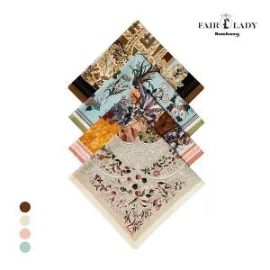 [금강제화]FAIR LADY 여성 면 스카프 4종 택1 SHOMS2503WFAIC