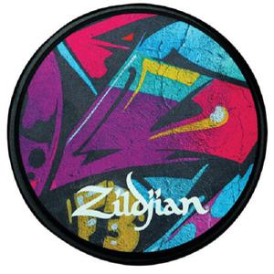 Zildjain GRAFFITI PAD ZXPPGRA12 질젼 드럼연습패드 12인치 메이플시티