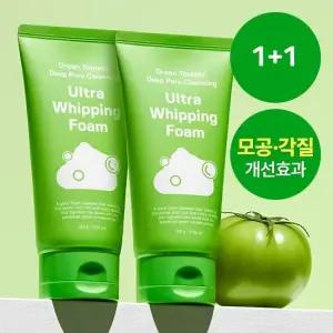 성분에디터 그린토마토 모공 클렌징 휘핑 폼클렌저 120g 2개
