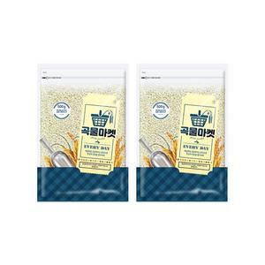 [신세계라이브쇼핑][더프레시] 곡물마켓 국내산 찰보리 500g x 2