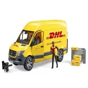 브루더 벤츠 DHL 택배차량과 피규어 BR02671
