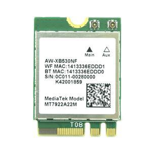 M2 와이파이 카드 어댑터 BT5 2 트라이 밴드 MT7922 Wlan RZ616 6E