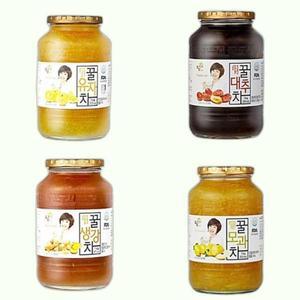 국산 액상차 유자차 생각차 대추차 모과차 1kg 선물용