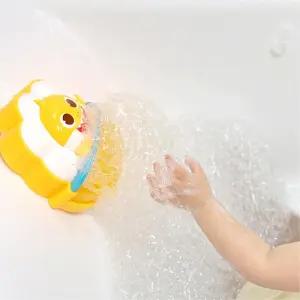 유아 아기상어 흡착식 동요 벽걸이 거품놀이 장난감 욕실 아이 어린이 목욕 완구