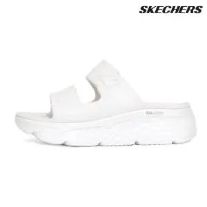 스케쳐스 우먼스 맥스 쿠셔닝 포미 슬리퍼 샌들 (111125-WHT)