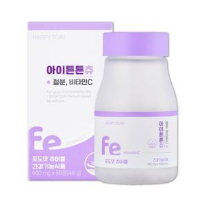 아이튼튼츄 프리미엄 츄어블 키즈 철분제 포도맛