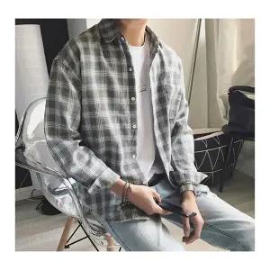남자체크셔츠 1P 엔디 긴팔 봄가을 롤업 남방 3컬러 남방셔츠