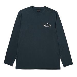 [롯데백화점]트렉스타 25S/S 아발로네 남성 프린팅 티셔츠_그린_VS-TS09401