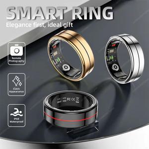 Xiaomi 스마트 링 혈압 심박수 모니터링 Smartring IP68  5ATM 방수 멀티 스포츠 모드 Smartring Man Women