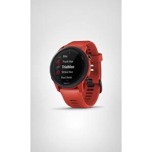 가민 포러너 745, GPS 러닝 워치, 세부 교육 통계 및 기기 내 운동, 필수 스마트워치 기능, 빨간색