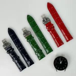 엔터콘 갤럭시 워치 디버클 악어 가죽 스트랩/시계줄/스트렙/손목/밴드/시계/와치/시게줄/패션/가벼운/벤드