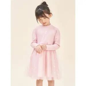 [BEANPOLE KIDS] [러블리 빙키 걸즈] 샤 원피스  라이트 핑크 (BI5871G04Y)