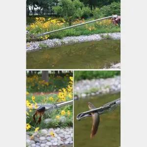 해루질집게 접이식 대형 스텐 롱형 긴집게 1.5M 낚시용 긴손잡이 낙지 장어 문어
