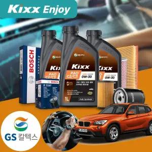 BMW E84 X1 (10~15) 18d (N47) 디젤 킥스 파오 C2/C3 0W30 엔진오일필터세트 6L iter