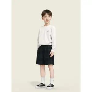 [BEANPOLE KIDS] [Essential] 수피마 베이직 긴소매 티셔츠  아이보리 (BI5841UE10)