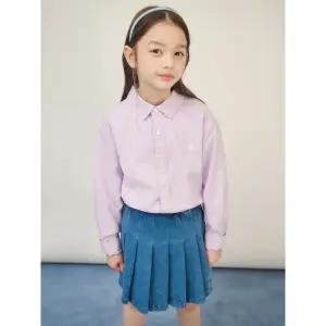[BEANPOLE KIDS] 옥스포드 루즈핏 셔츠  라이트 퍼플 (BI5864G90V)