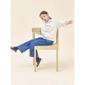 [BEANPOLE KIDS] [DENIM] 여아 세미 와이드 데님 팬츠 블루 (BI5821G01P)