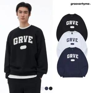 [그루브라임]유니) C100 면쭈리 - GRVE 맨투맨 (LRSSCTM705M)
