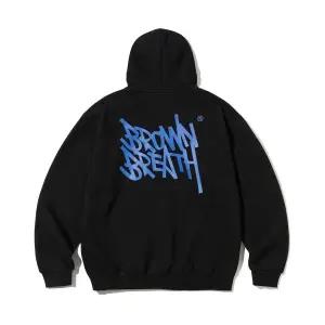 브라운브레스 BROWNBREATH TAG 후드 티셔츠 - BLACK BHDB10BK 360862