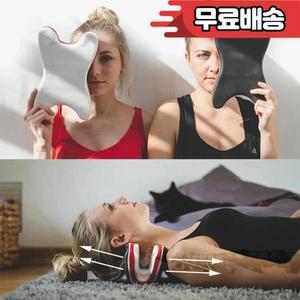 디자인 목 및 어깨 릴랙서 휴대용 경추 스트레칭 보조기 견인 베개