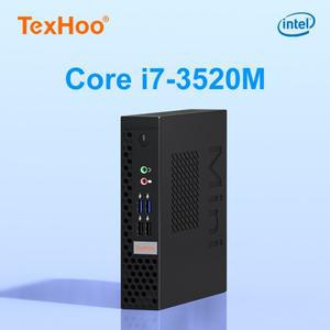 미니피씨 미니PCTexHoo Intel Corei7 i5 게이머 미니 PC Windows10 HDMI VGA 데스크탑 컴퓨터