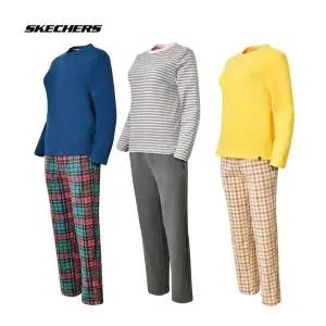 [스케쳐스]{매장정품} 스케쳐스 SKECHERS 여성 허그 플리스 기모 이지웨어 6종세트 888759