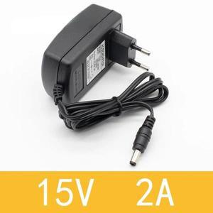 1pcs 고품질 15V2A AC 100V-240V 변환기 어댑터 DC 15V 2A 2000mA 전원 공급 장치 EU 플러그 5.5mm x 2.1-2