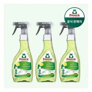 프로쉬 독일 다목적 라즈베리/레몬 욕실클리너 500ml 3개 305674Moony