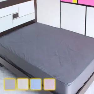 세미마이크로 홑겹 매트리스커버 K 165x210그레이