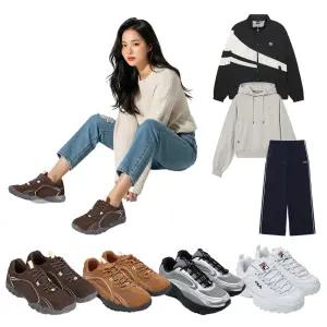 [휠라] 인기 운동화/맨투맨/집업/바지 모음