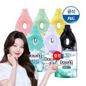 다우니 초고농축 섬유유연제 향수컬렉션/실내건조 1L 6개 모음 +(증정200ml) + 2천원적립
