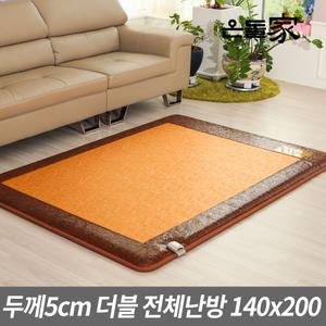 온돌가 전기매트 럭셔리 당초문양 더블 전체난방 140x200 전기장판 온수매트