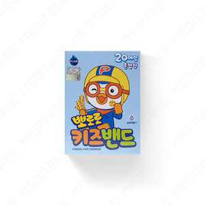 뽀로로 키즈밴드 어린이밴드 1통 16매(혼합형)
