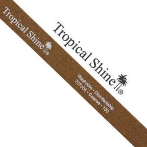 정품 트로피칼샤인USA - 골드네일파일 100그릿 두꺼운손발톱/아크릴,젤,팁 연장쉐입