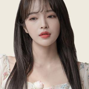 인모4피스 생머리 붙임머리 똑딱이 헤어피스 부분가발