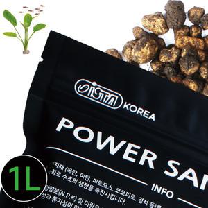 이스타 파워샌드 1L / 수족관 어항 수조 수초 기르기 바닥 저면 비료 영양제 바닥재 소일 ADA 네오 컴팩트