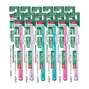 GUM 검 치과 일반 클래식 돔트림 칫솔(작은모) (NEW 407) 6개 12개 24개입