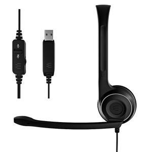 재고당일발 EPOS PC 8 USB 헤드셋 에포스 PC8 USB PC게임 통신 음소거 볼륨조절 필스전자정품