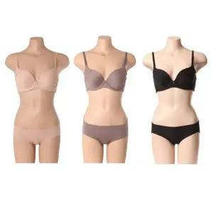 갤러리아 * 비비안심플 기본 몰드 브라 AA A B C D E컵 헴팬티 세트 (BR158