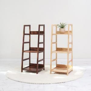 원목 3단 사다리 수납선반 350 2color