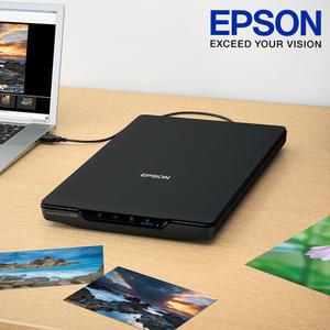 엡손 정품 퍼펙션 V39II 컬러 평판 문서 스캐너 A4 슬림